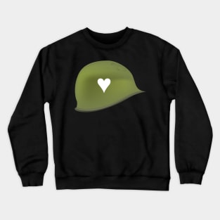 502nd PIR 101st  Helmet  wo Txt Crewneck Sweatshirt